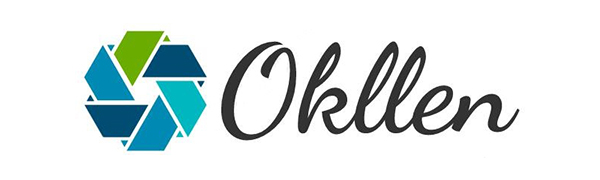 the word ok in black letters