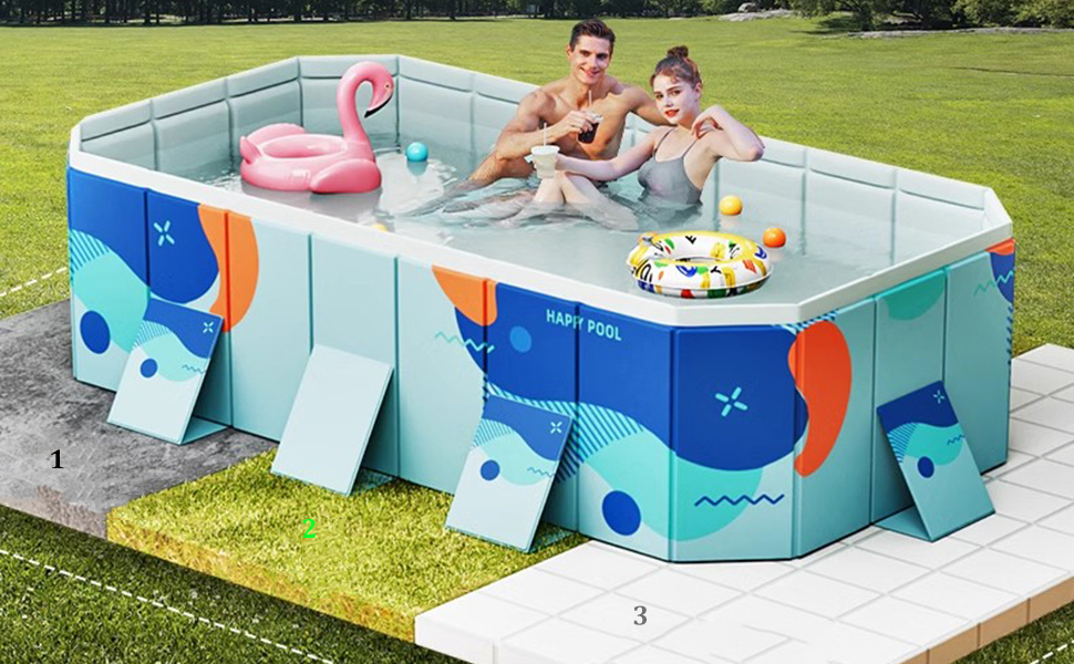 piscine rectangulaire enfant