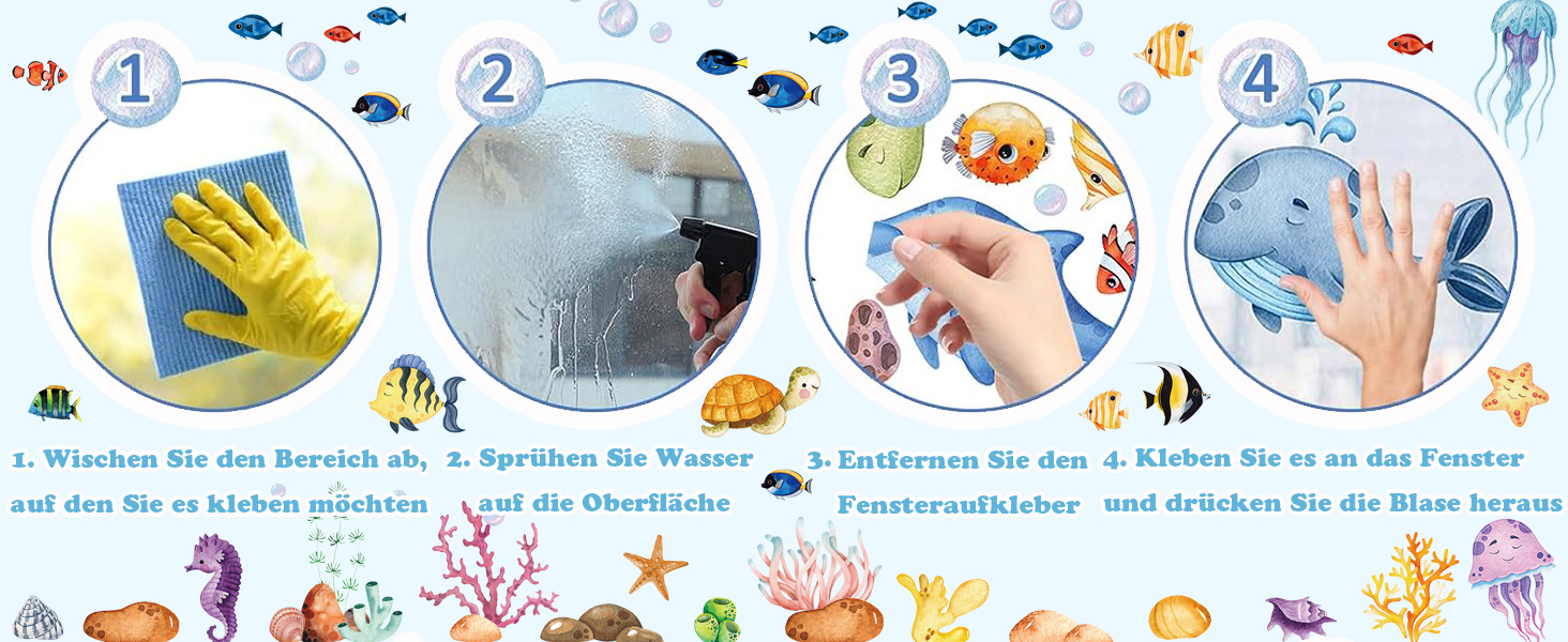 diagramma di visualizzazione con vista kreisförmigen Schritten mit Abbildungen, die einen Reinigungs- oder Wartungsvorgang veranschaulichen, mit blauen Symbolen and decorative Elementen.