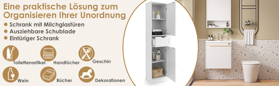 Hochschrank Bad Badschrank