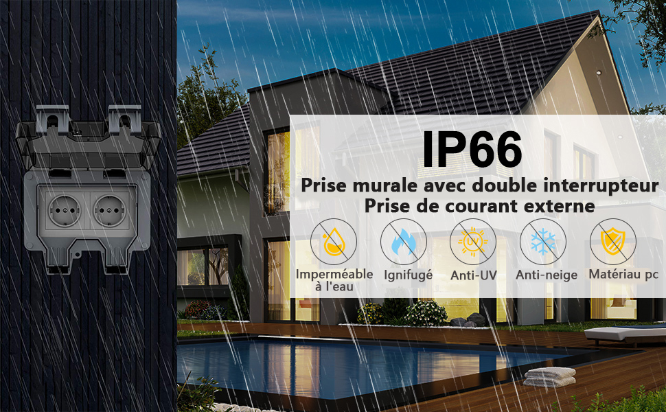 Prise de courant externe
