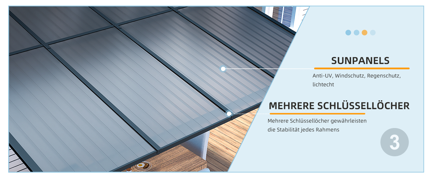Aluminium-Pavillon