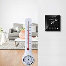 Termostato inteligente WiFi conectado Calentando agua desde el suelo 3A Compatible Alexa Google Home