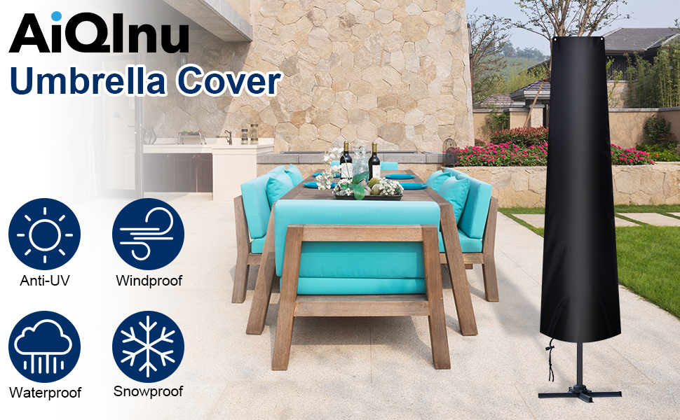 housse parasol droit 