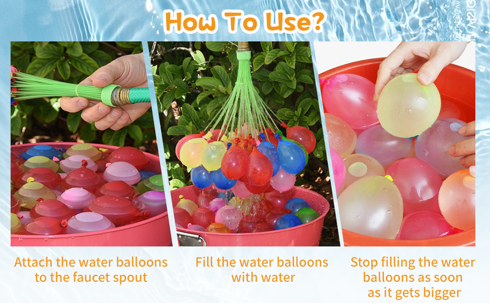 Juegos de globos de agua