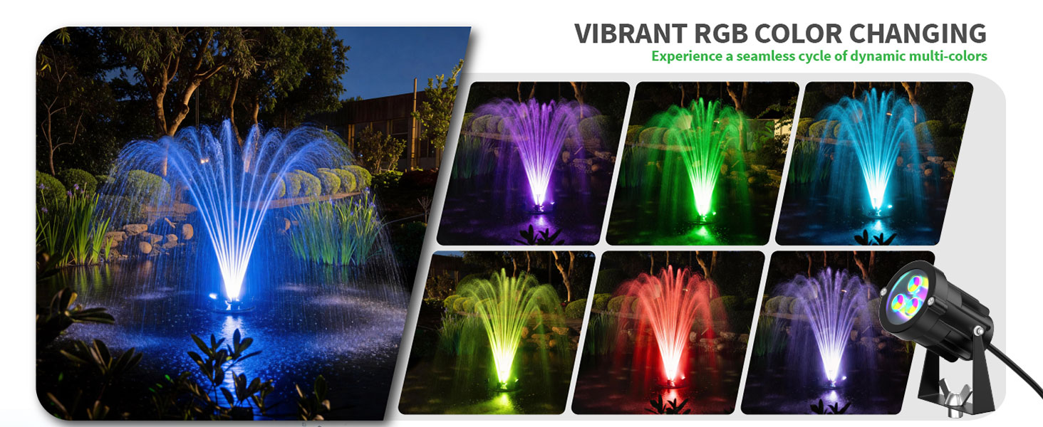 RGB LED Lichtshow