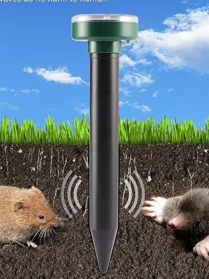 Repellente solare con ultrasuoni per topi