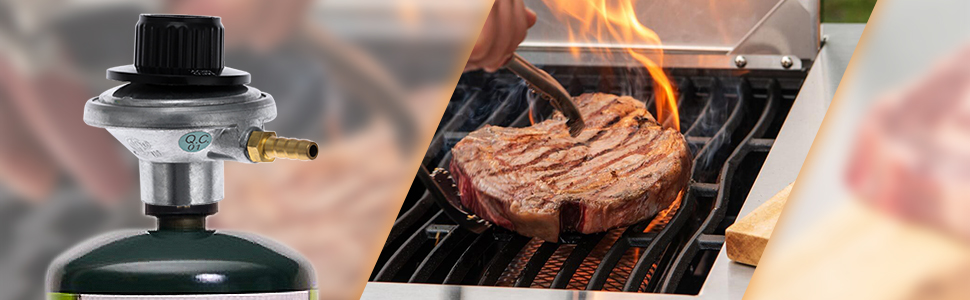 Adaptateur de bouteille pour barbecue