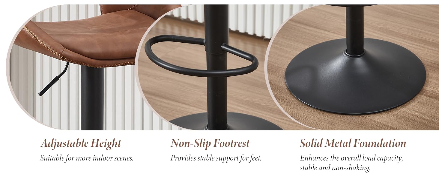 Series of images showing wooden table legs with metal mounting plates and hardware components for furniture assembly.