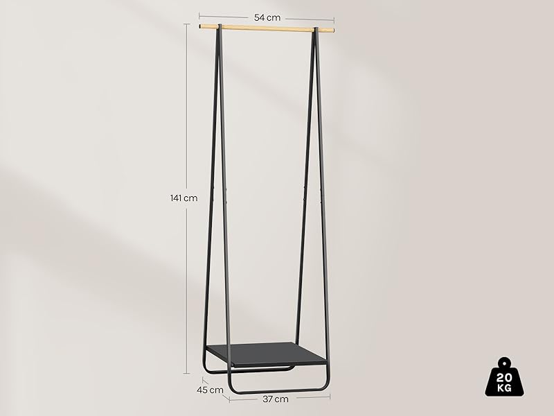 Diagramma tecnico che mostra le misure e le dimensioni di un supporto metallico rettangolare o di una struttura a telaio in scala di grigi.