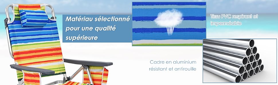 Chaises de Plage