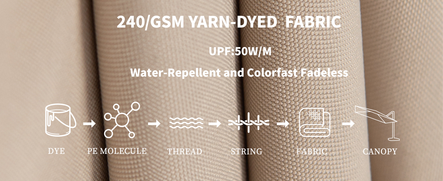 parasol for women parasol cantilever parasol led waterproof 3m with remote large garden parasol