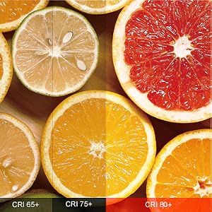 Indice de rendu des couleurs élevé