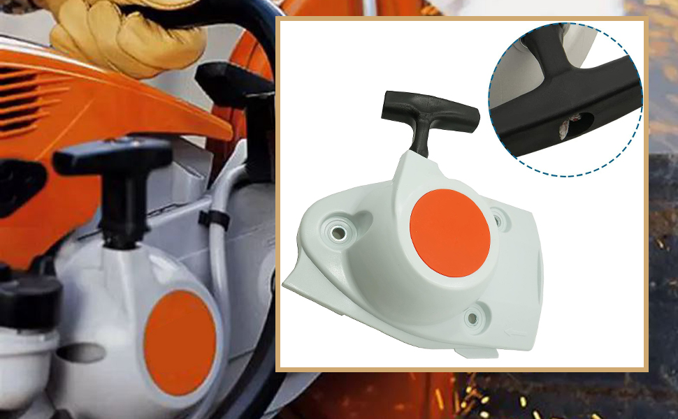 Stihl TS420 Avviamento a strappo