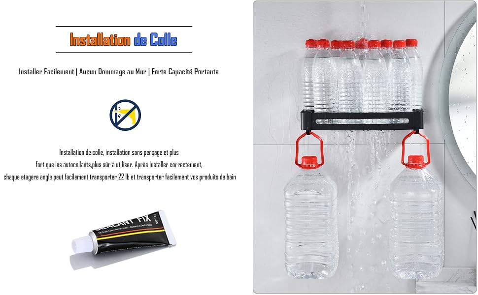 Bathroom Shelves-waterproof - large bearing capacity