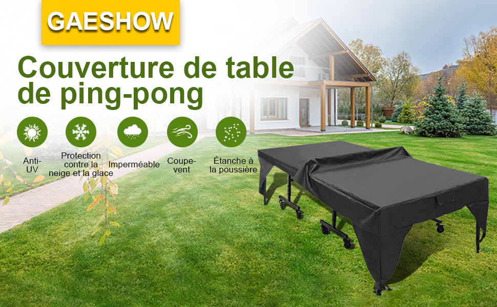 cubierta de mesa ping-pong