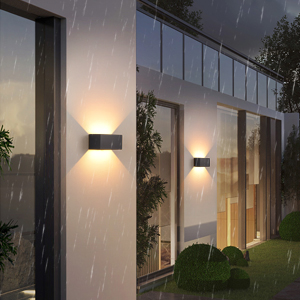 Moderne Luminaire Murale,Éclairage Mural Etanche IP65 3000K blanc chaud