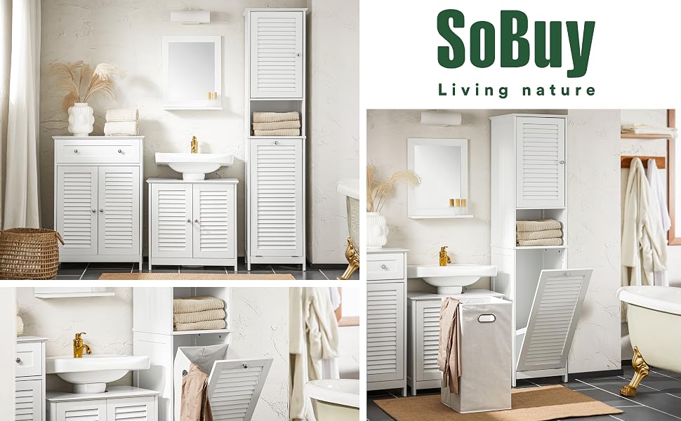 Mueble Columna de Baño