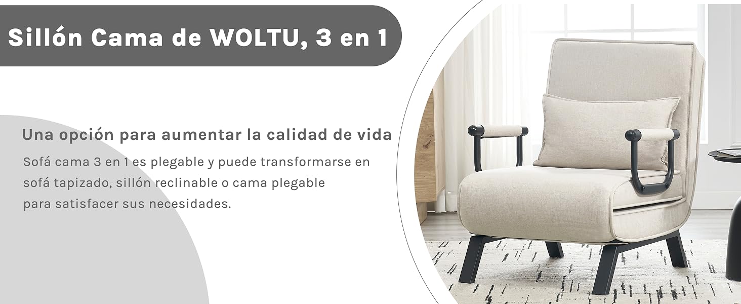 Butaca de Salón 3 en 1