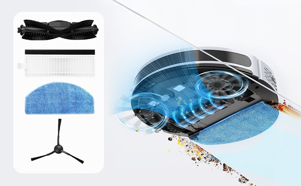 Fixbetter Kit d'accessoires pour Tikom G8000, G8000 Pro, pour Honiture G20