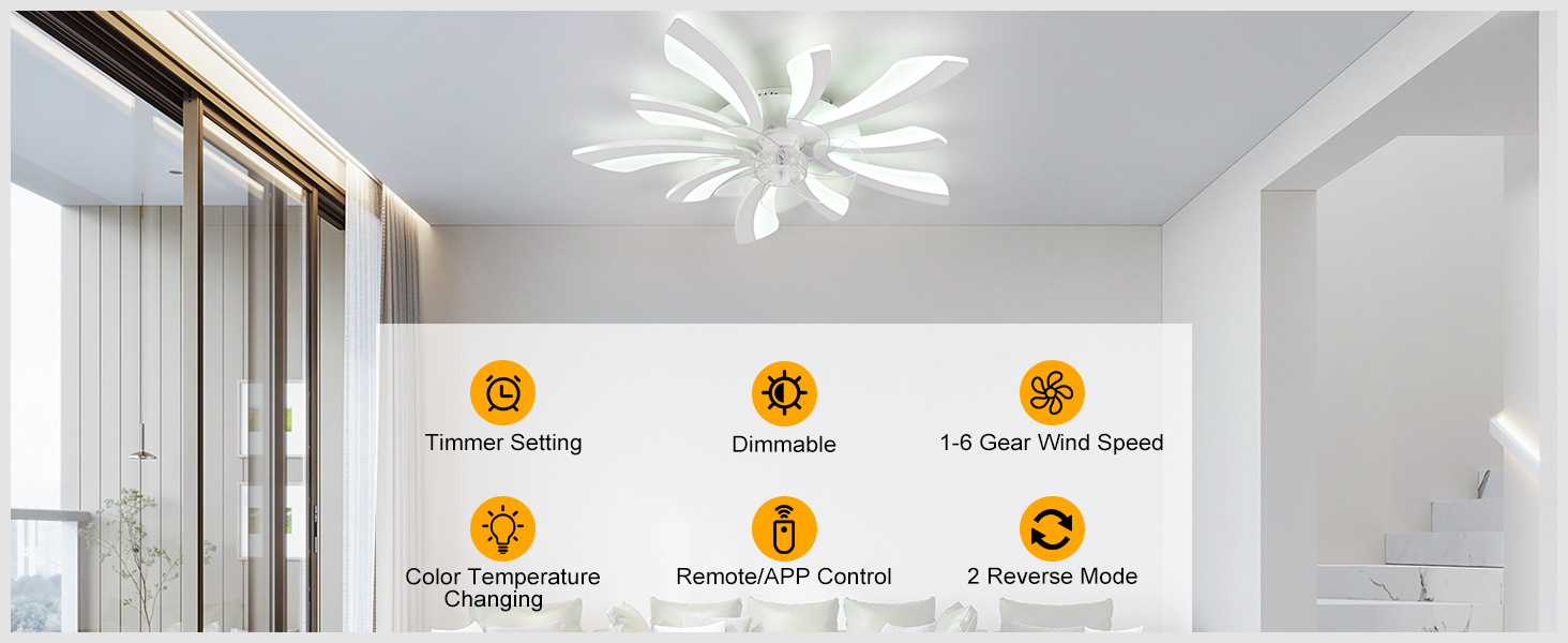 ceiling fans with light and remote