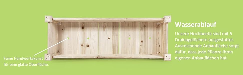 erhöhter holz pflanzkasten, erhöhter pflanzkasten