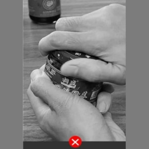 Abridor de frascos fácil de abrir con asa ajustable