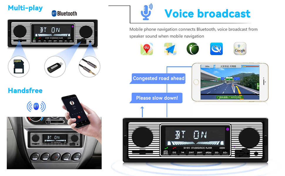 Autoradio Bluetooth