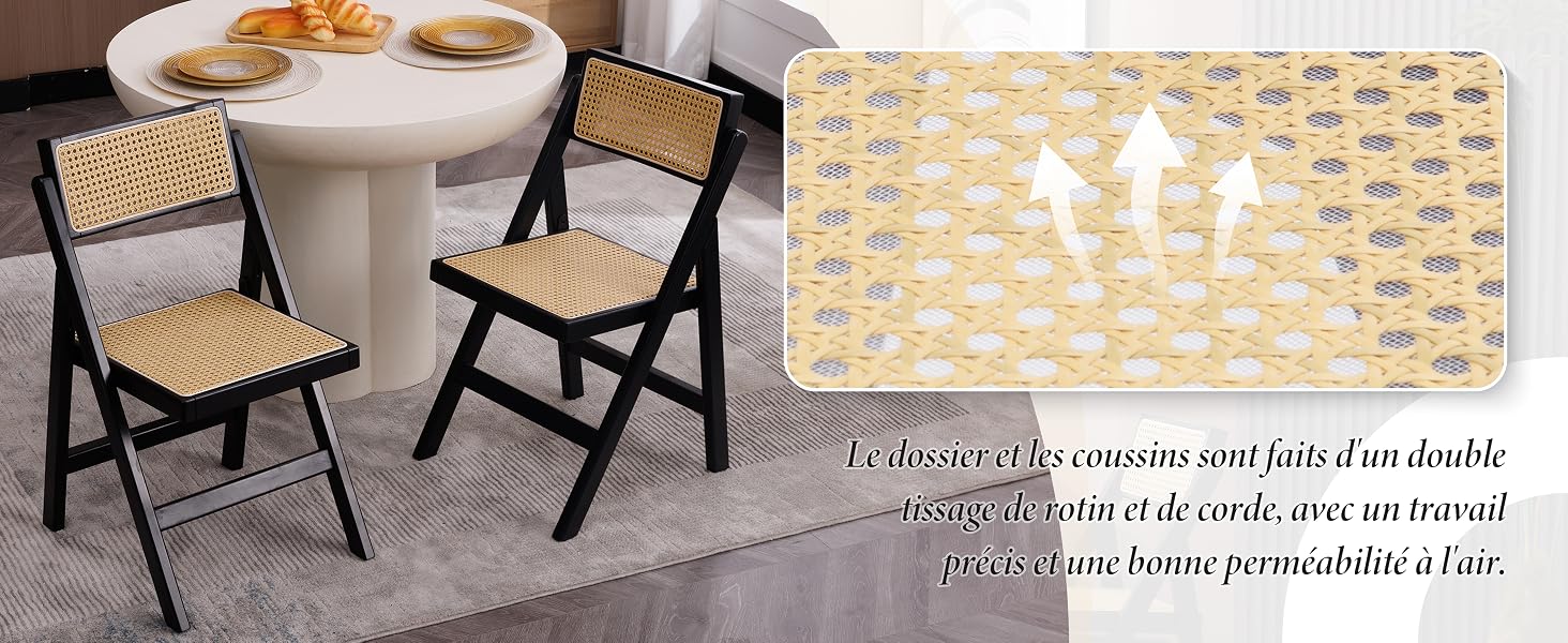 Chaise de salle à manger sans accoudoirs