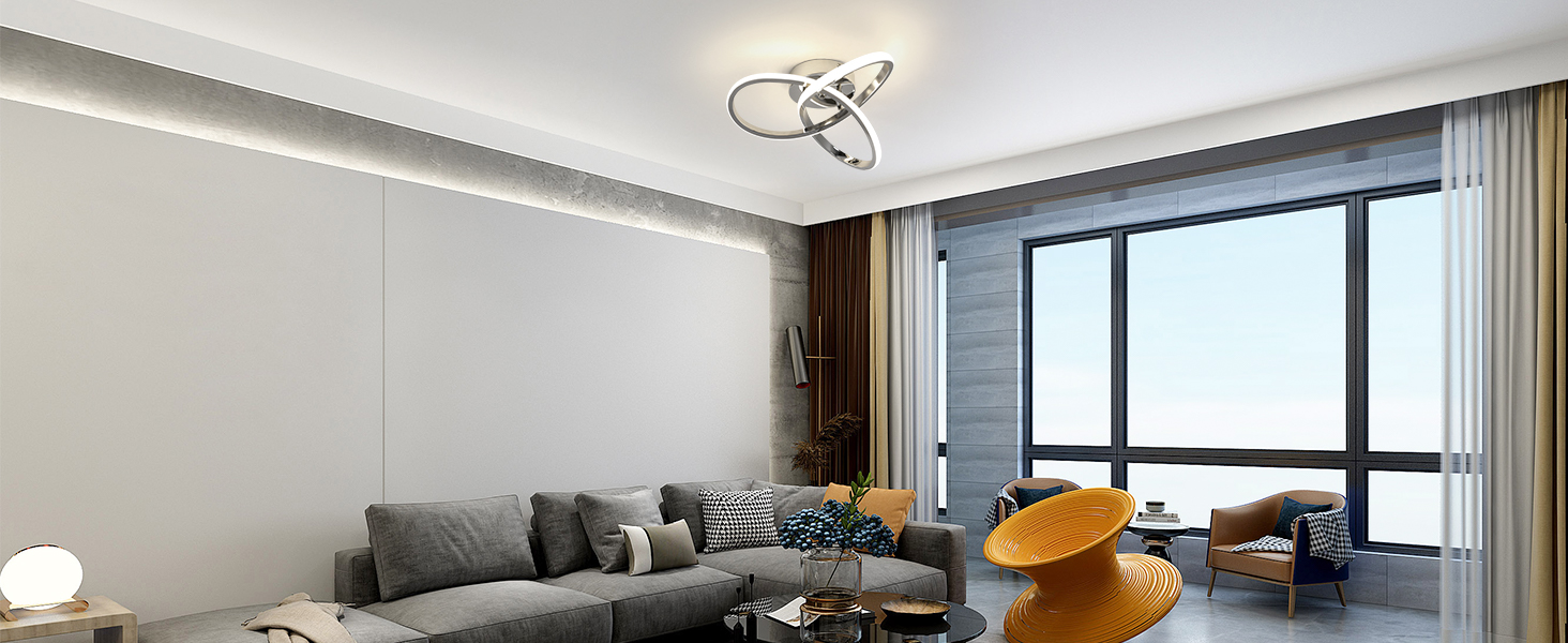 Plafonnier LED Moderne