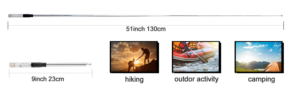 telescopic handheld antenna