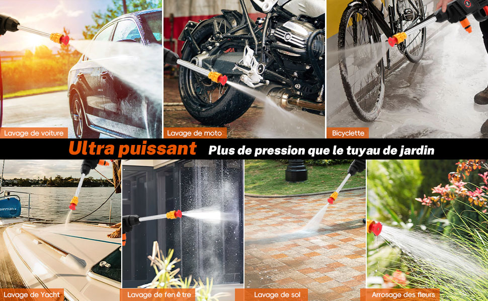 nettoyeur haute pression sans fil