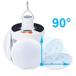 Lampe de camping solaire