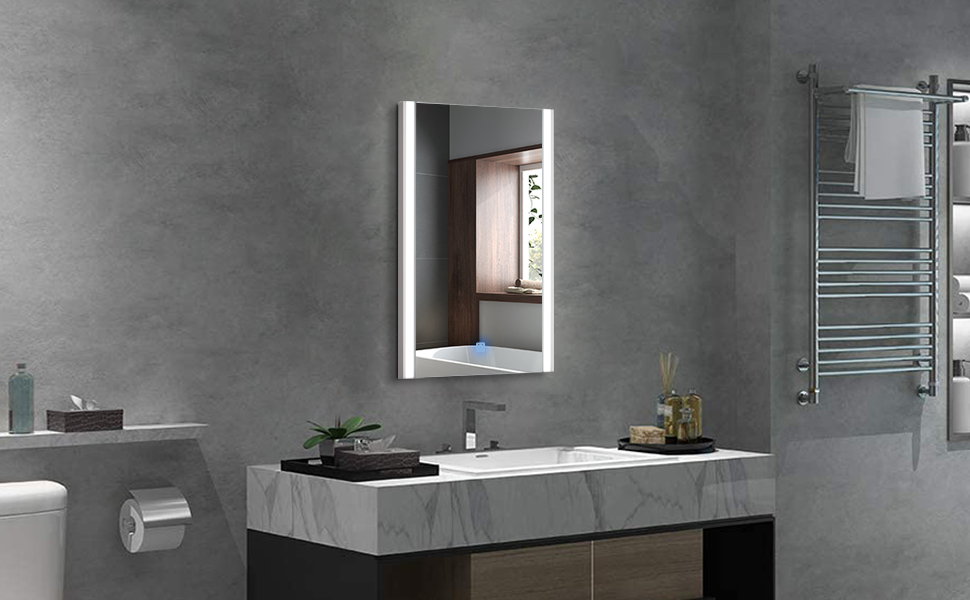 bathroom mirror