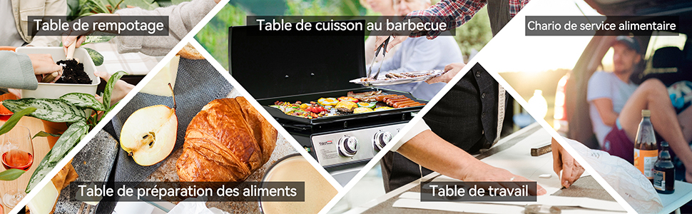 Chariot pour barbecue