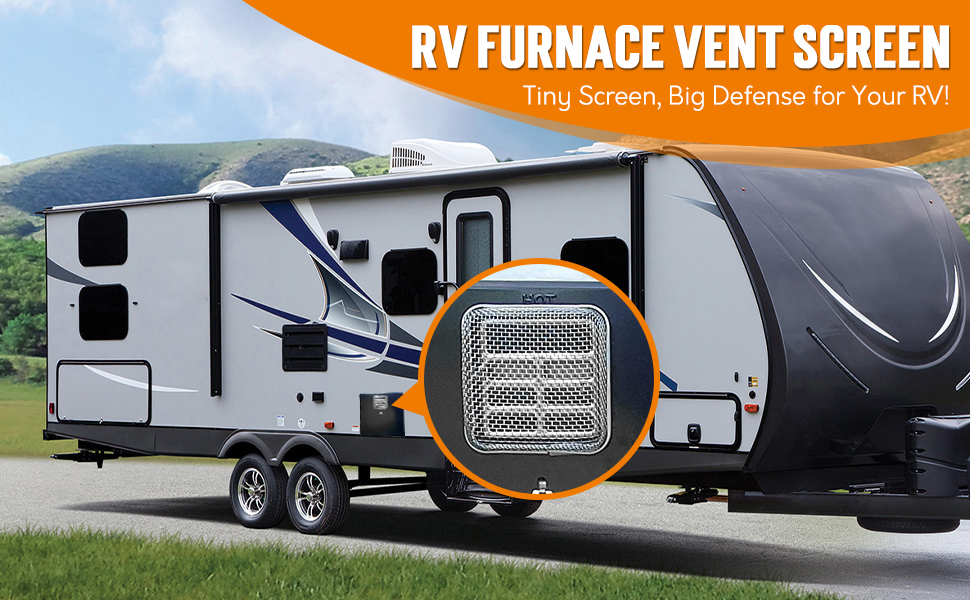Rejilla de ventilación para horno de RV