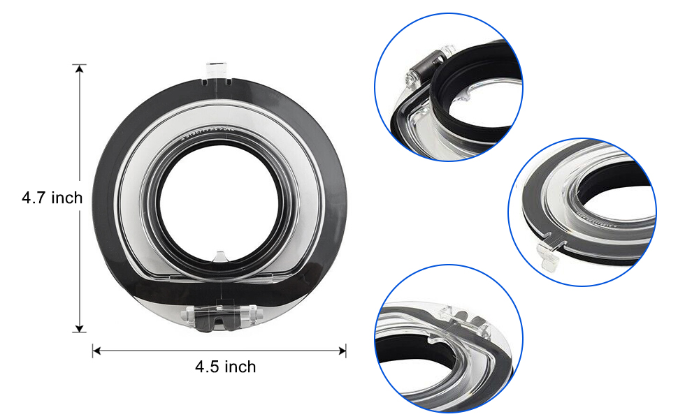 Staubbehälterabdeckung für Dyson V10 V11 V15 SV12 SV14 SV15 SV22