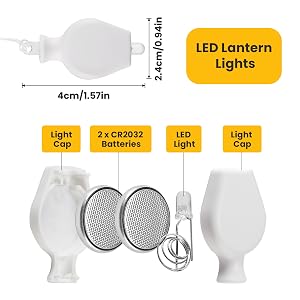  Lámparas de globos LED 