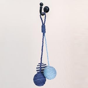 Sisal Ball Cat Toy Blue