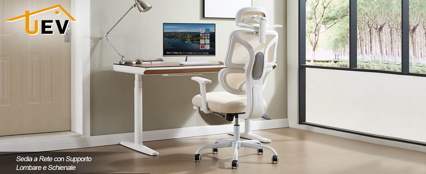 Sedia Ergonomica Multiregolabile