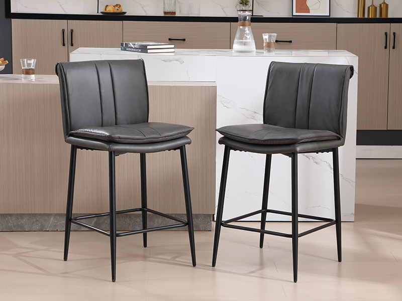 tabouret de bar lot de 2 tabourets de cuisine chaise bar moderne