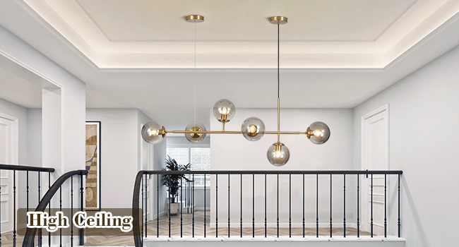 modern globe chandelier gold sputnik