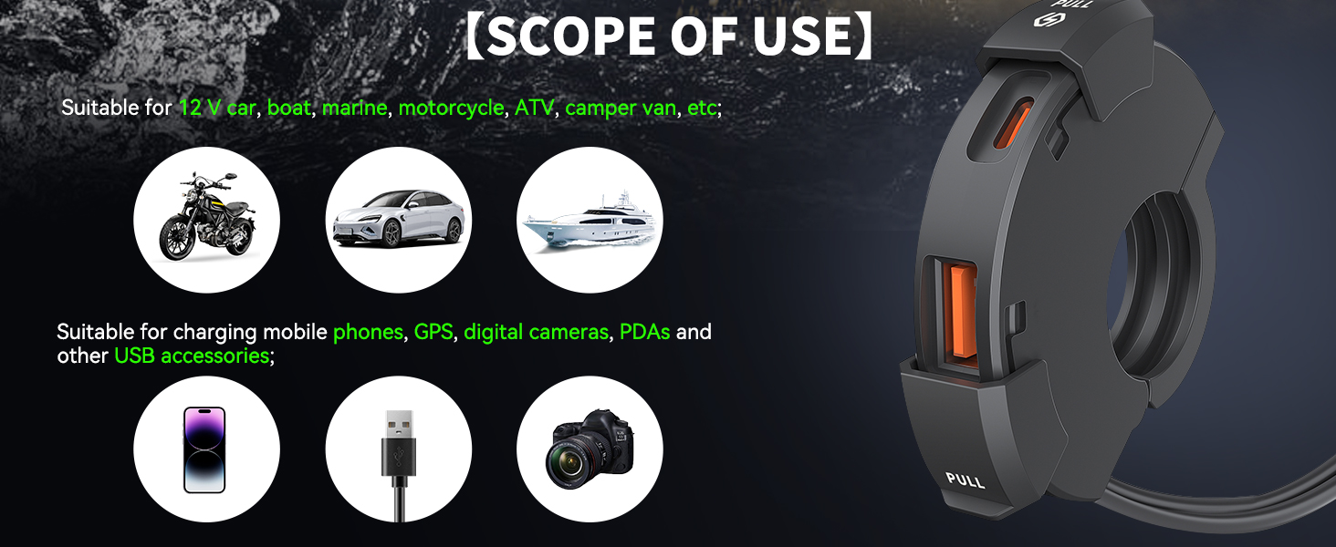 Presa USB Kriogor Moto