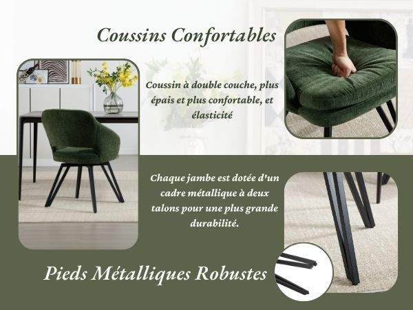 chaise de salla a manger lot de 4 chaise de cuisine lot de 2