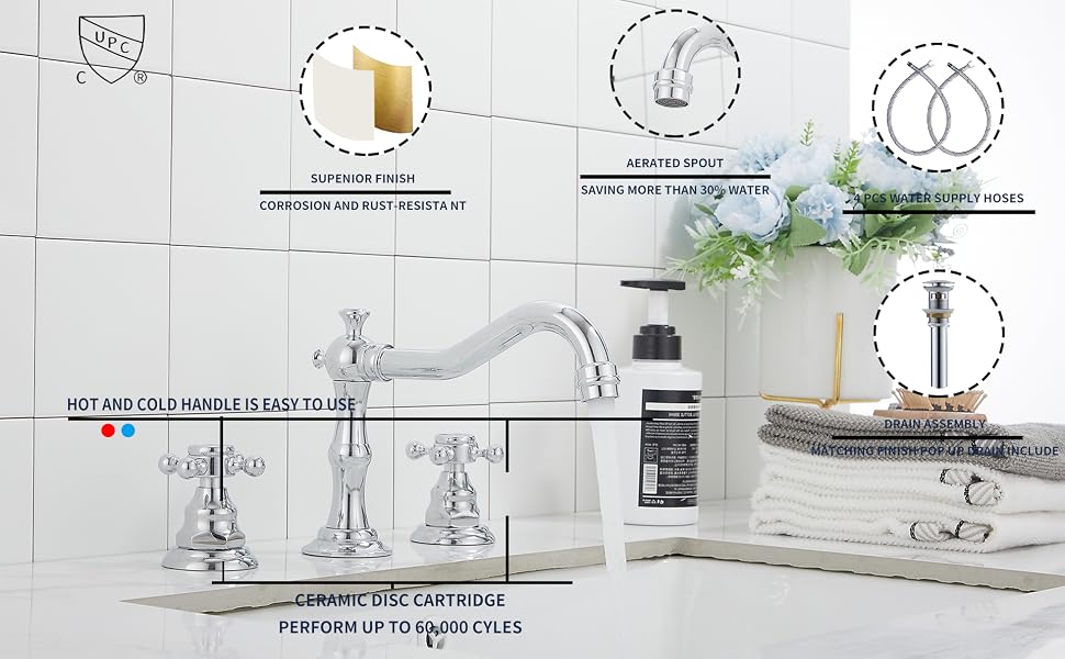 grifo de baño de uso generalizado bwe