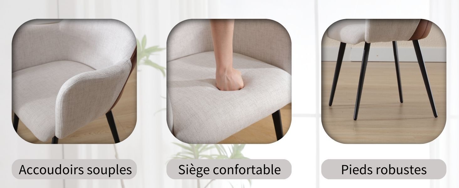 chaise de cuisine lot de 4