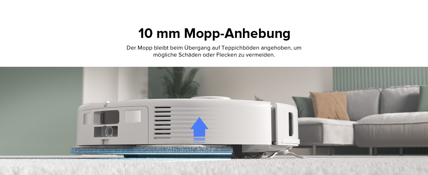 Auto Anheben des Mopps
