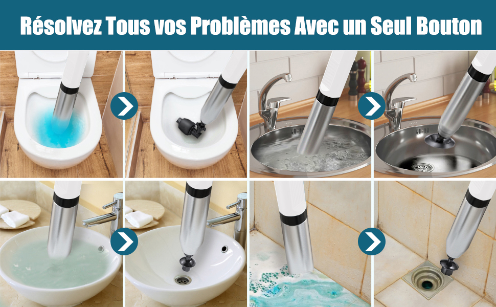 pompe deboucheur wc