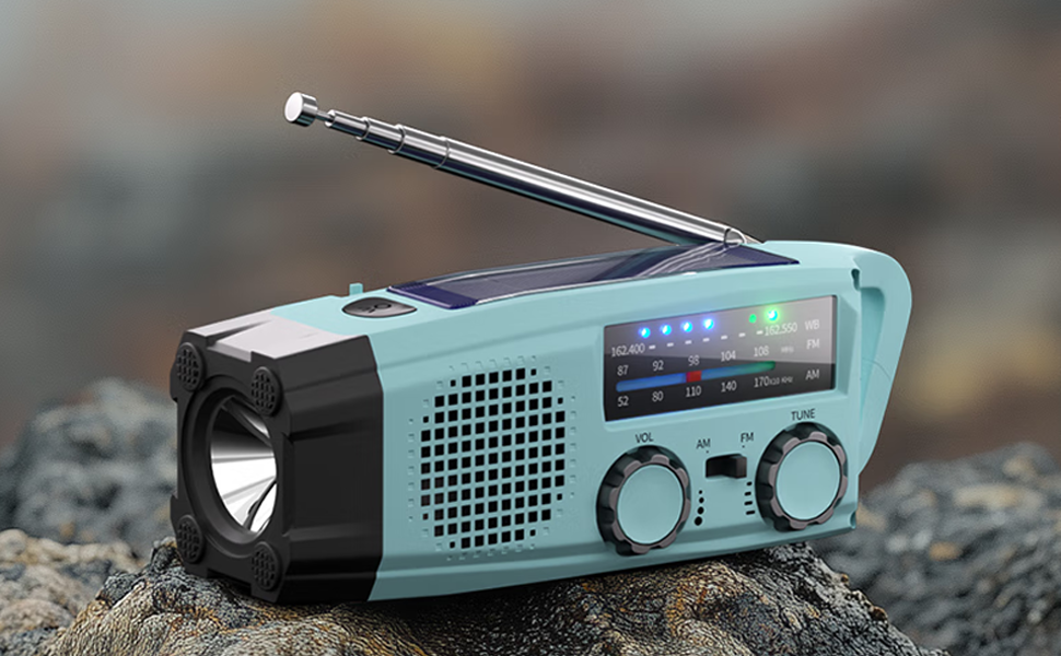 Radio de Camping Portable avec Fonction de Charge USB