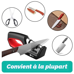 Convient à la plupart des couteaux et ciseaux